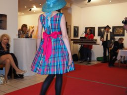 Fashion Show in der Contemplor Galerie Wien am 14. 03. 2024